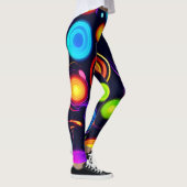Neonkreislaufexplosion Leggings (Rechts)