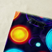 Neonkreislaufexplosion Strandtuch (Beispiel)