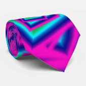 Neonkunst Krawatte (Gerollt)