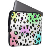 Neonleopard-Elektronik-Tasche Laptopschutzhülle (Vorne Rechts)