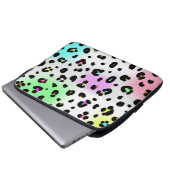 Neonleopard-Elektronik-Tasche Laptopschutzhülle (Vorne Knopf)