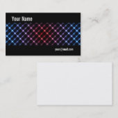 Neonlicht Visitenkarte (Vorne/Hinten)