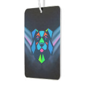 Neonlichter blauer Hund Autolufterfrischer (Links)