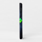 Neonlichter blauer Hund Case-Mate iPhone Hülle (Hinten/Links)