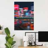Neonlichter des Kabukicho-Posters (2L) Poster (Heimbüro)