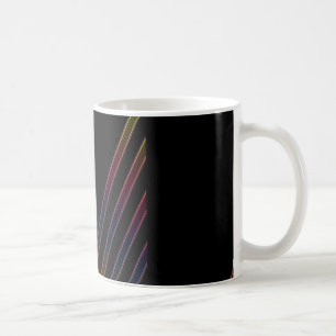 Neonlichter Kaffeetasse