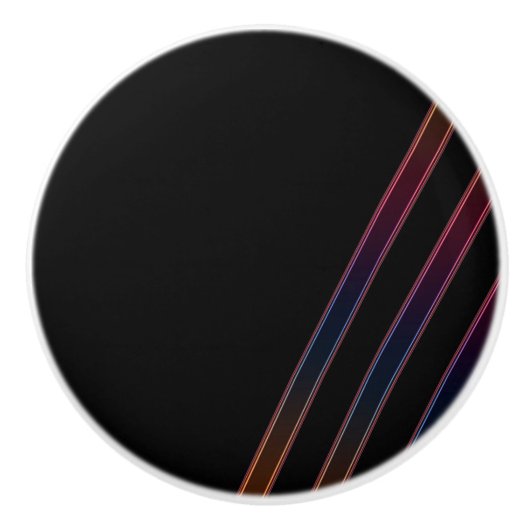 Neonlichter Keramikknauf (Vorderseite)