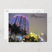 Neonlichter Postkarte (Vorne/Hinten)