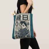 Neonlichter und fische Kämpfe Tasche (Von Nahem)