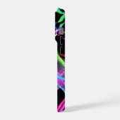 Neonlichtshow iPhone Hülle (Linke Seite)