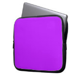 Neonlila Computertasche Laptopschutzhülle (Vorderseite Links)