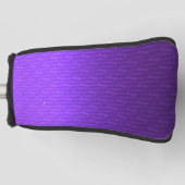 Neonlilac-Verlauf. Golf Headcover (Vorderseite)
