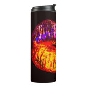 Neonlippen Thermosbecher (Nach links gedreht)