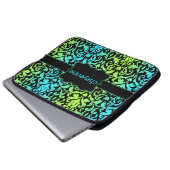 NeonLyfe Laptop-Hülse kundengerecht Laptopschutzhülle (Vorne Knopf)