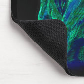 Neonmähne Mousepad (Ecke)