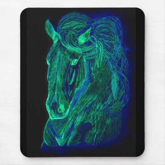Neonmähne Mousepad (Vorne)