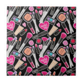 Neonmake-upmuster Fliese (Vorderseite)