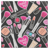 Neonmake-upmuster Stoff (Nahaufnahme)