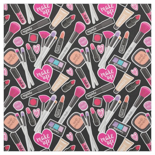 Neonmake-upmuster Stoff (Muster)