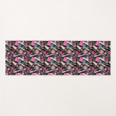 Neonmake-upmuster Yogamatte (Vorderseite (Horizontal))