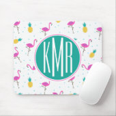 Neonmonogramm der flamingo-| mousepad (Mit Mouse)