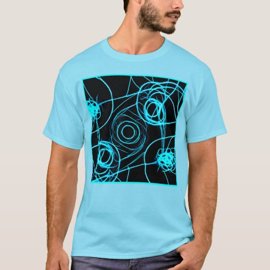 Neonmuster faszinieren Art T-Shirt (Vorderseite)