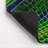 Neonmuster Mousepad (Ecke)