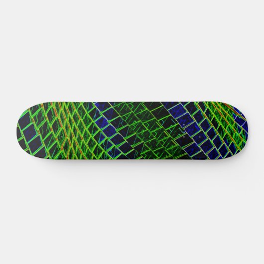 Neonmuster Skateboard (Horizontal)