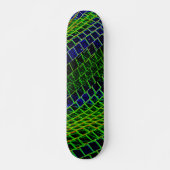 Neonmuster Skateboard (Vorne)