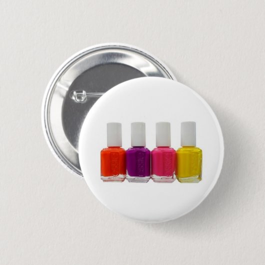 Neonnagellack Button (Vorne & Hinten)