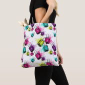 Neonnagellack-Muster Tasche (Von Nahem)