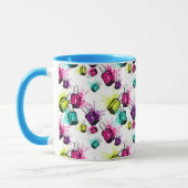 Neonnagellack-Muster Tasse (Links)