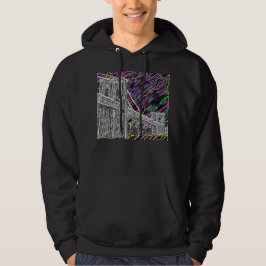 Neonnew- yorkbrücke Hoodie