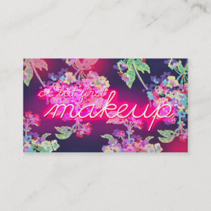 Neono.k. des glühen-311 aber erstes Make-up Visitenkarte