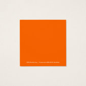 Neonorange - Fügen Sie Ihr kaltes Logo hinzu (Rückseite)