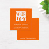 Neonorange - Fügen Sie Ihr kaltes Logo hinzu (Schreibtisch)