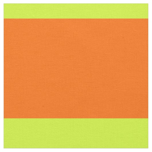Neonorange gelbe Streifen Stoff (Nahaufnahme)