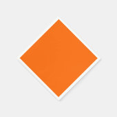 Neonorange - leer serviette (Ecke)