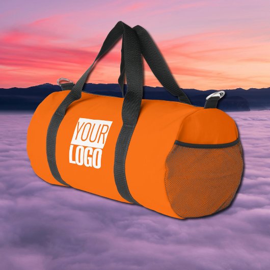 Neonorange - Logo hinzufügen Duffle Bag