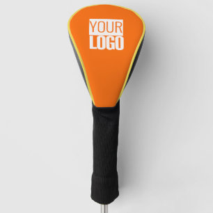 Neonorange - Logo hinzufügen Golf Headcover