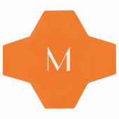 Neonorange -    Monogrammmetalfußball Fußball (Flach)