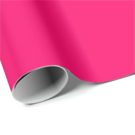 Neonorange und Neonpink Ombre Farbton Farbverlauf Geschenkpapier