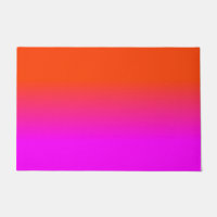 Neonorange und Pink Ombre Schatten-Farbe