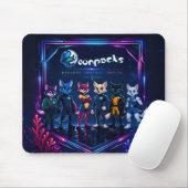 Neonpacks-Mauspad Mousepad (Mit Mouse)