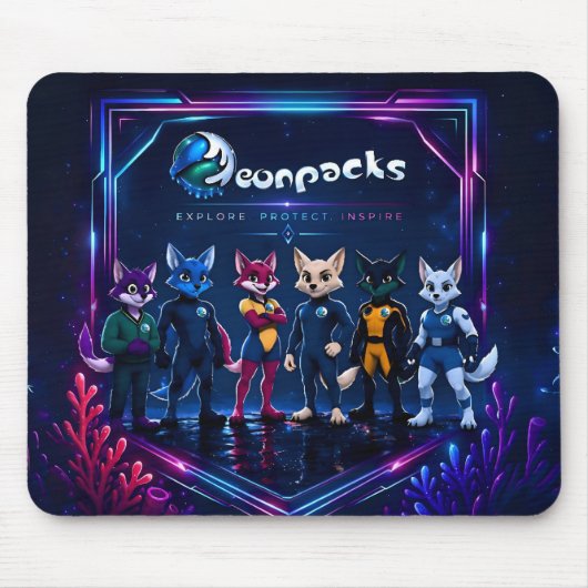 Neonpacks-Mauspad Mousepad (Vorne)