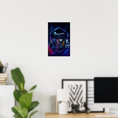 Neonpacks Plakat (Heimbüro)