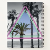 Neonpalme Notizblock (Rückseite)