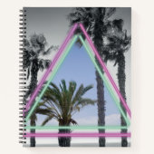 Neonpalme Notizblock (Vorderseite)