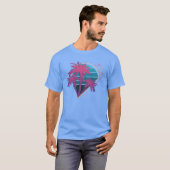 Neonpalmen vintage T-Shirt (Vorne ganz)