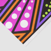 Neonpapier aus abstraktem Gewebe Seidenpapier (Ausschnitt)